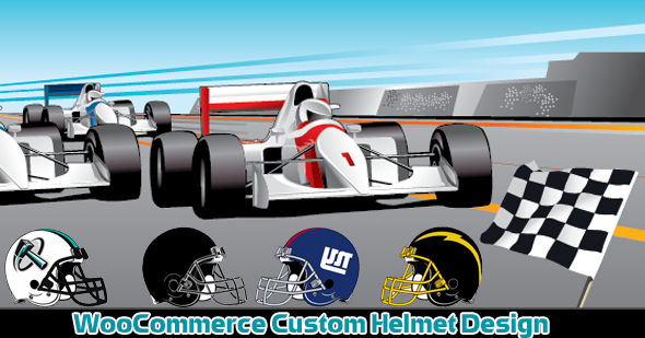 Read more about the article WooCommerce Custom Super Bowl Helmet Designer