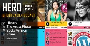 Read more about the article Hero – Shoutcast and Icecast Radio Player With History – WordPress Plugin