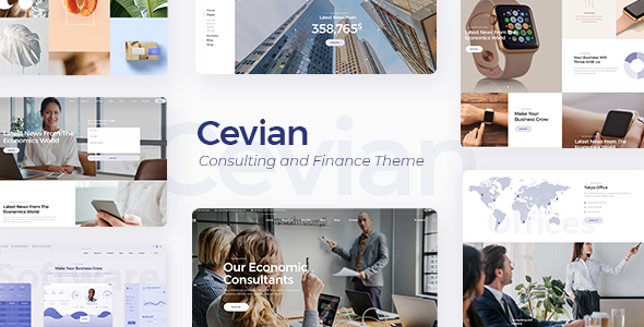 Cevian – Creative Agency and Startup Theme