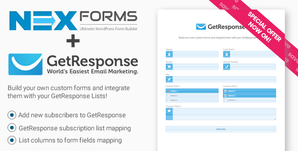 Read more about the article GetResponse for NEX-Forms