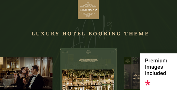 Richmond – Luxury Hotel Booking Theme