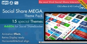 Read more about the article Social Share Mega Theme Pack – WordPress