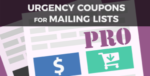 Read more about the article Urgency Coupons for Mailing Lists PRO