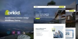 Arkid – Architecture and Interior Design WordPress Theme