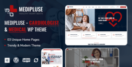 Medipluse – Cardiologist and Medical WordPress Theme