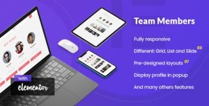 Read more about the article Noo Team Member – Addon for Elementor Page Builder