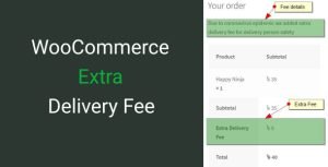 Read more about the article WooCommerce Extra Delivery Fee