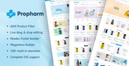 Propharm – Pharmacy & Medical WordPress WooCommerce Theme