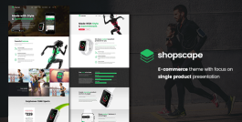 Shopscape – Single Product Presentation