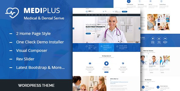 Medi Plus – Health Care WordPress Theme