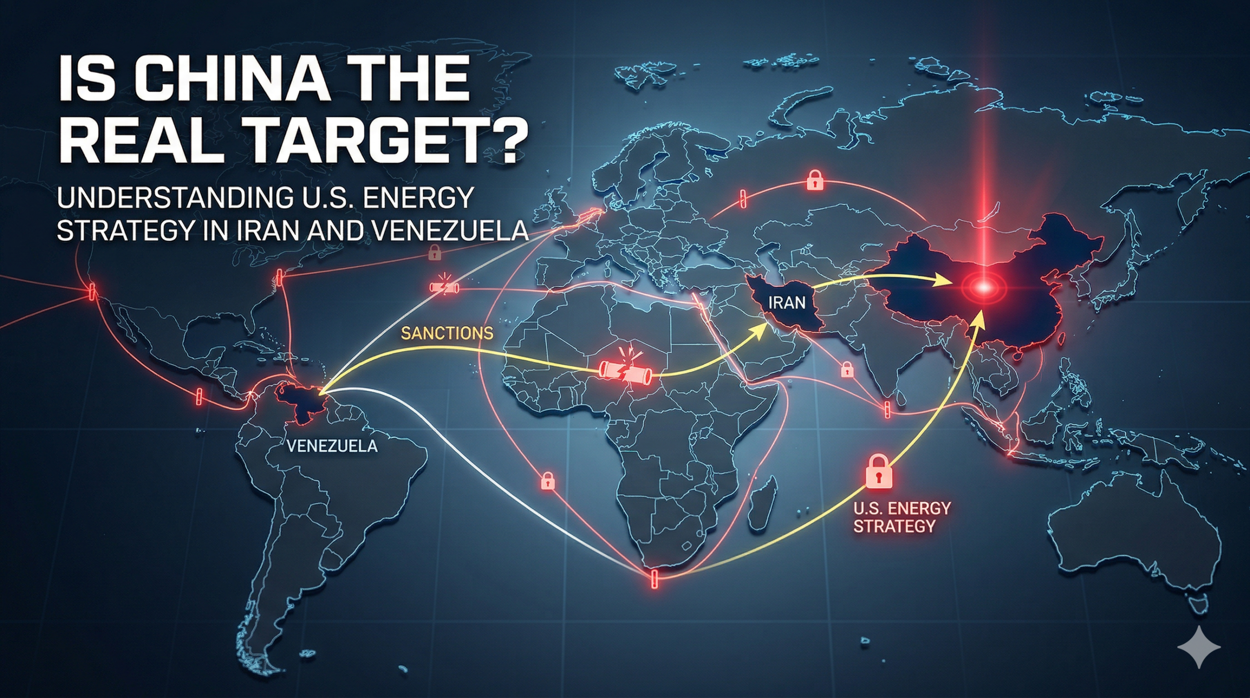 Read more about the article Is China the Real Target? Understanding U.S. Energy Strategy in Iran and Venezuela